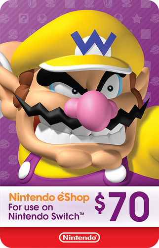 Nintendo eshop card 70 Clearance